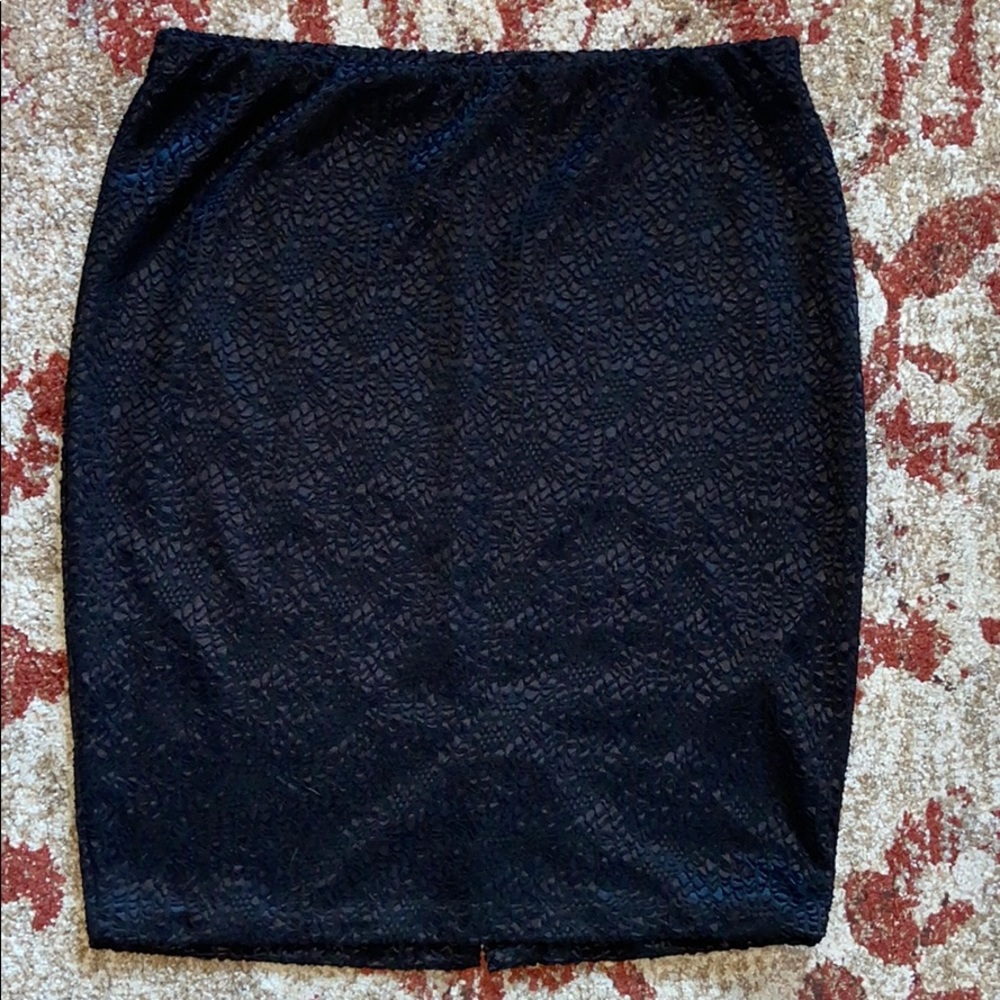 Mossimo Black Pencil Skirt